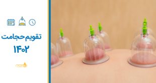 تقویم حجامت 1402